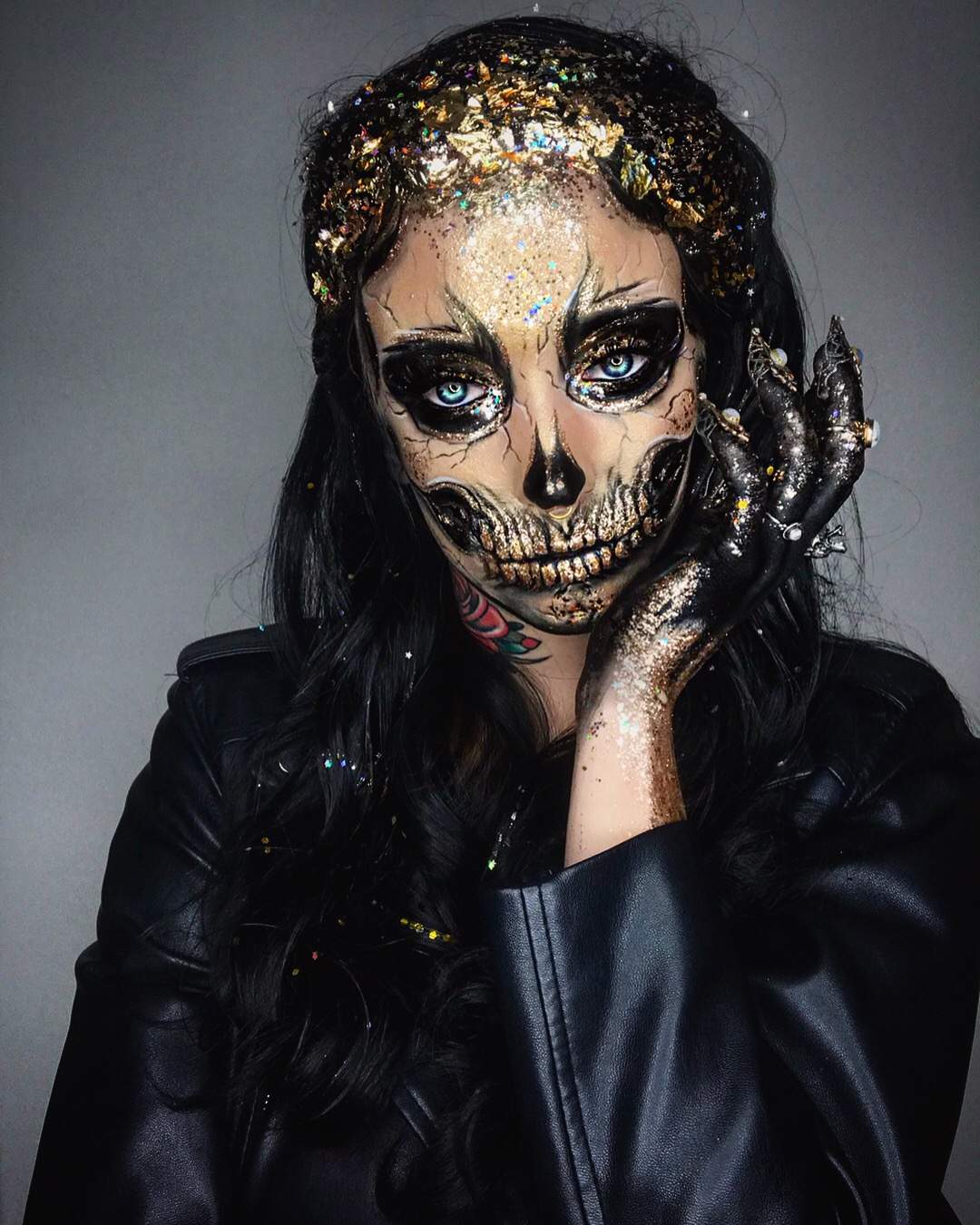 Halloween Skull Make-up