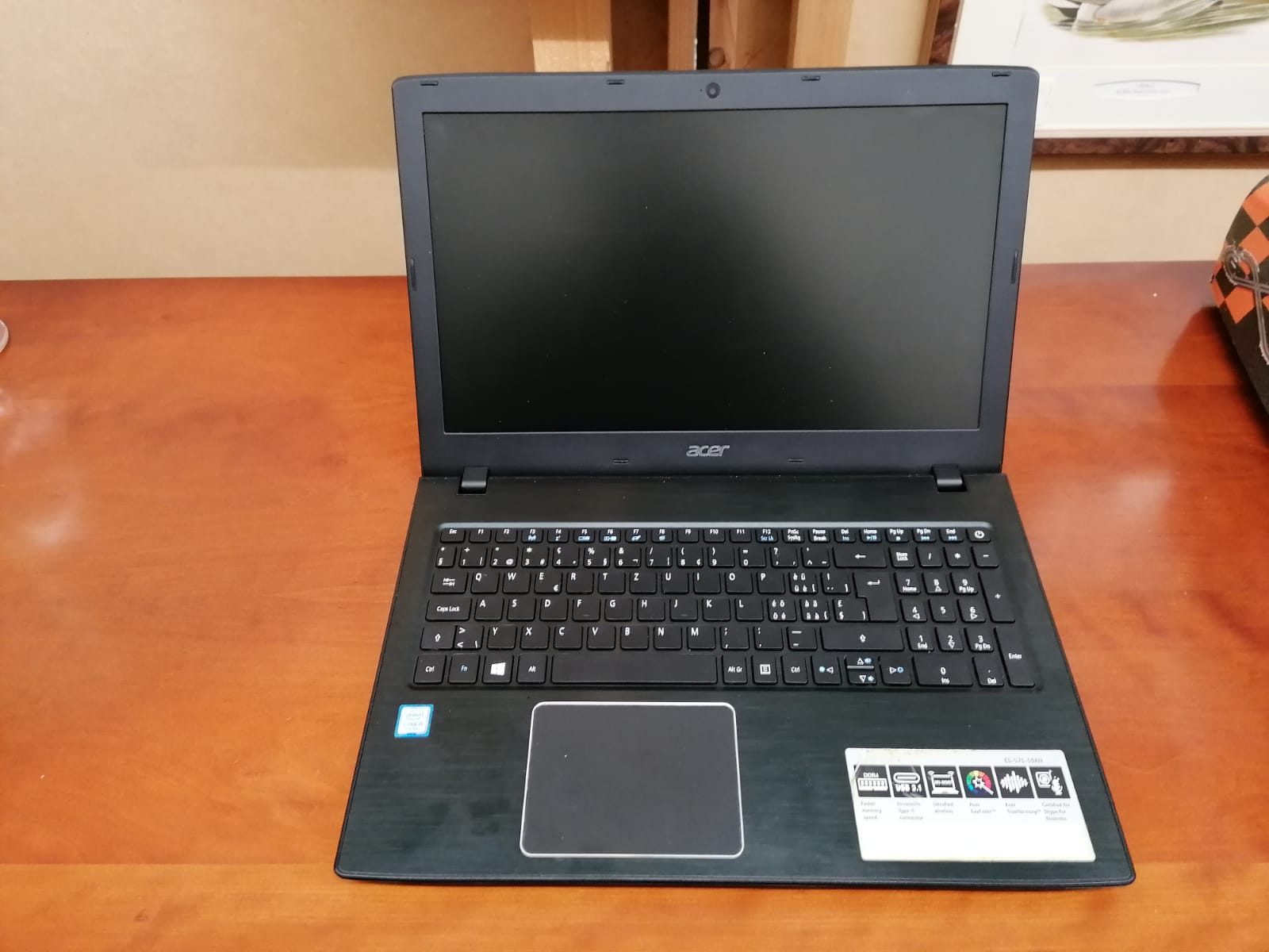 Laptop acer Model No. N16Q2