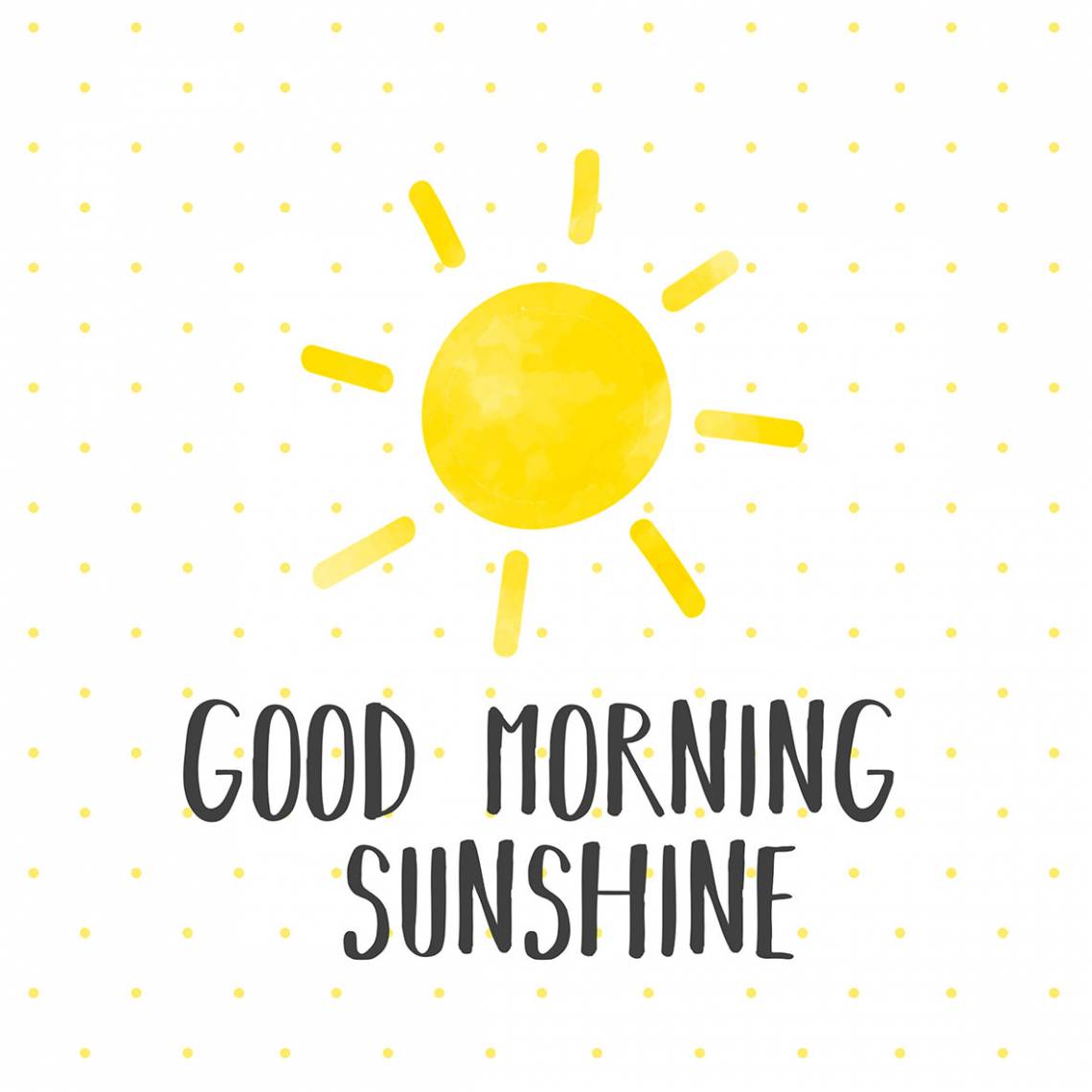 Serviette -  Good Morning Sunshine