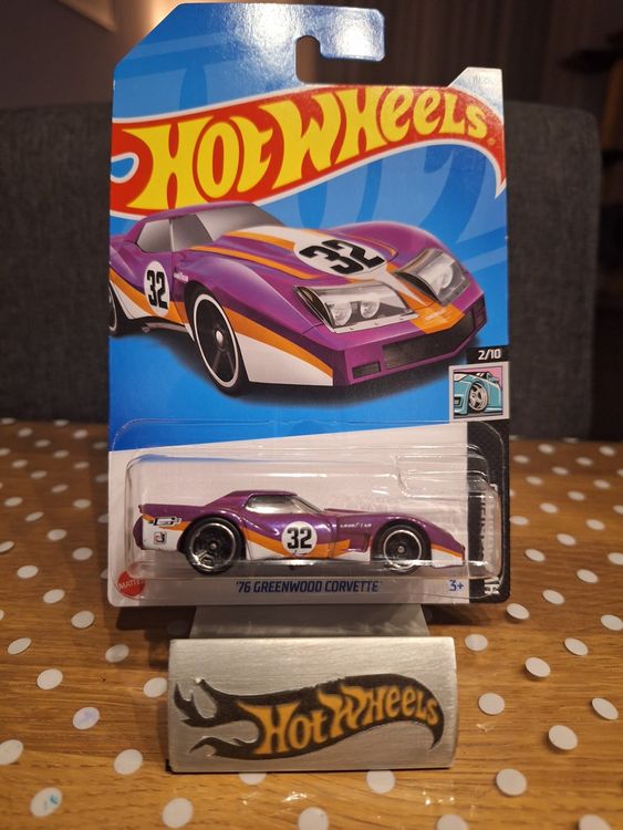 Hot Wheels HW Modified 2024 76 Greenwood Corvette 3/10 L