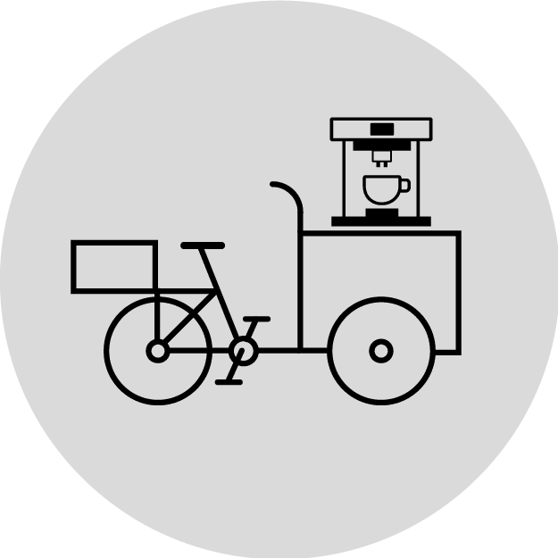 Coffee-Bike, Kaffee Fahrrad