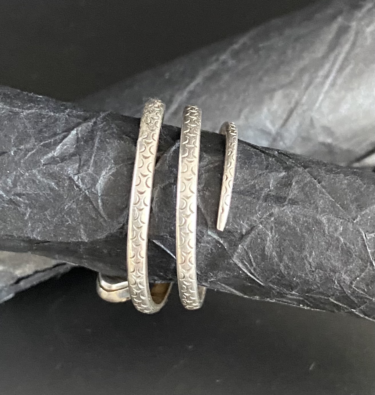 Fingerring Schlange aus Silber 925er