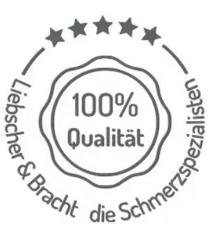 Auszeichnung Liebscher & Bracht Siegel Therapie 100% Qualität