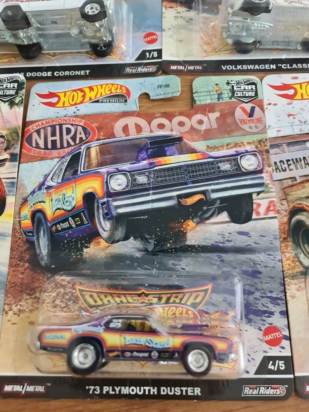 *Black Chase* Hot Wheels Premium Set Car Culture Drag Strip