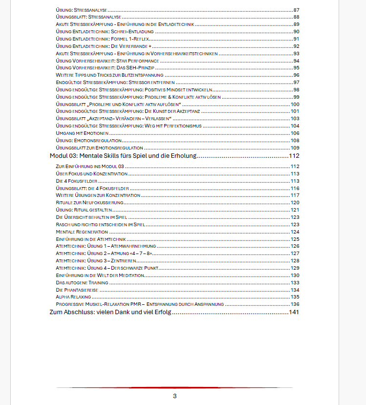 Workbook - Big Save - Goalie-Mentaltraining