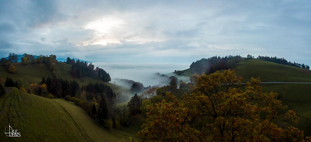 Herbst Panorama - Guggisberg