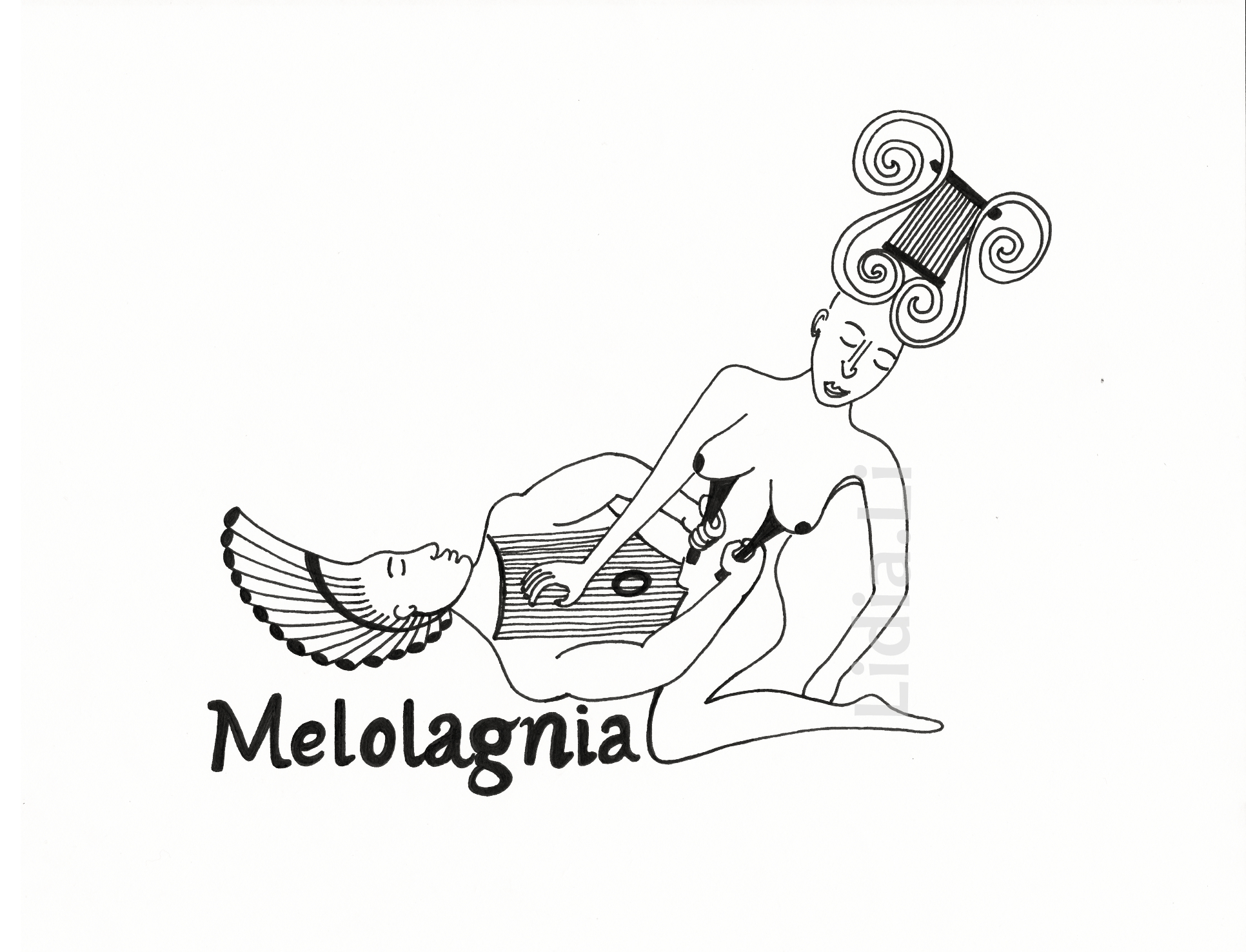Melolagnia = sexual arousal caused by music