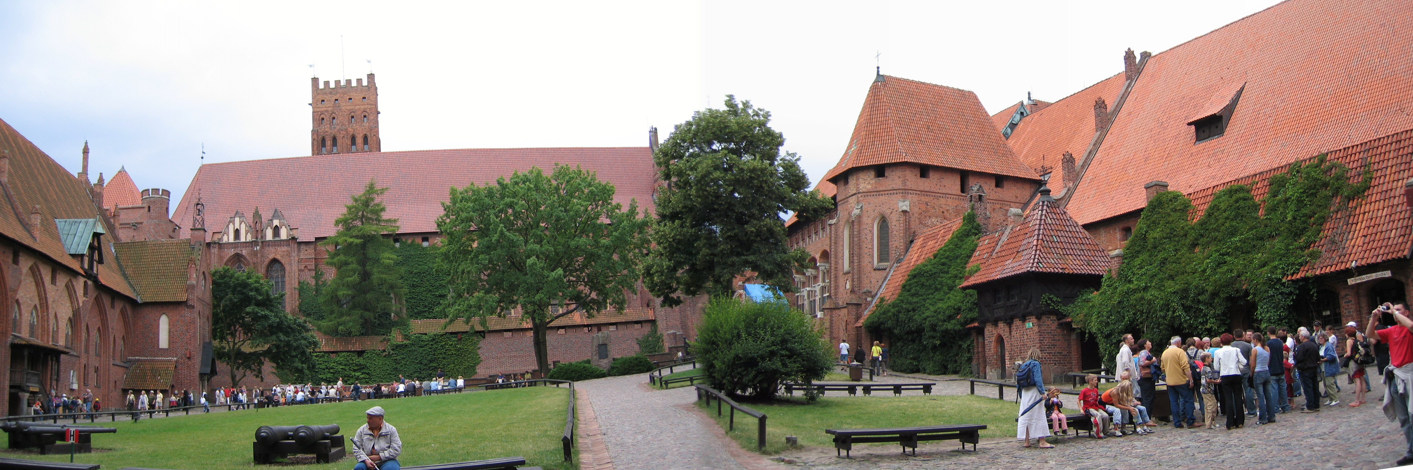 Marienburg aus dem 13. Jh. vom Deutschen Ritterorden