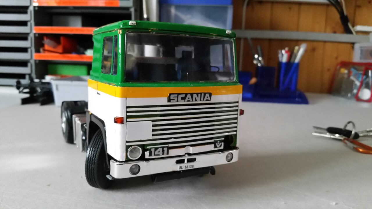 Model Scania 141 BP