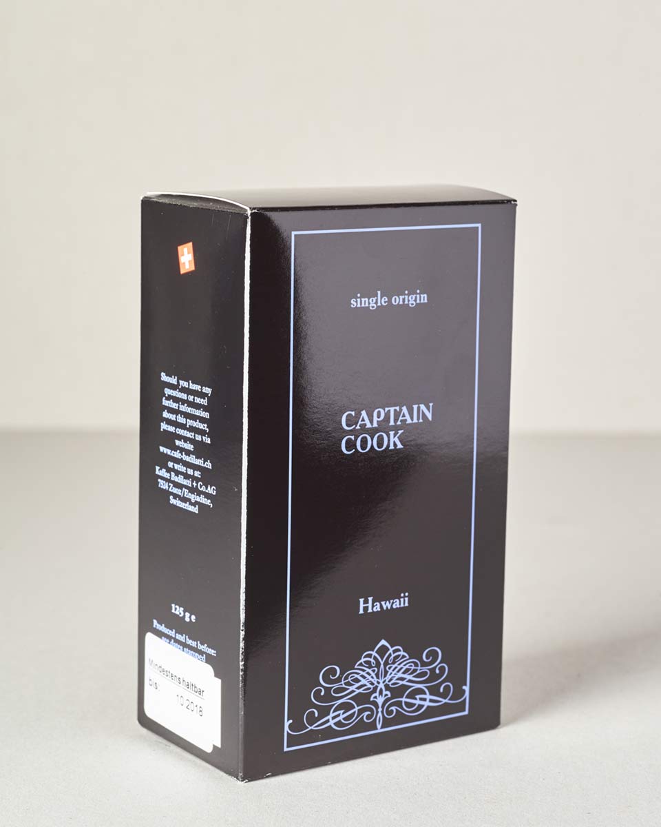 Captain Cook Hawaii Kona Single Origin Coffee 125 Gramm Bohnen