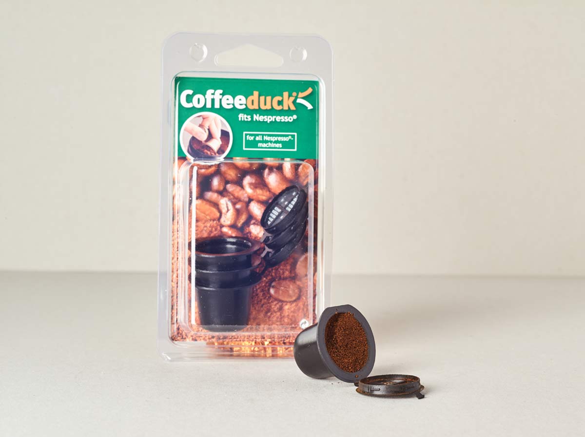 Coffeeduck Refiller Kapseln passen zu allen Nespresso®Maschinen