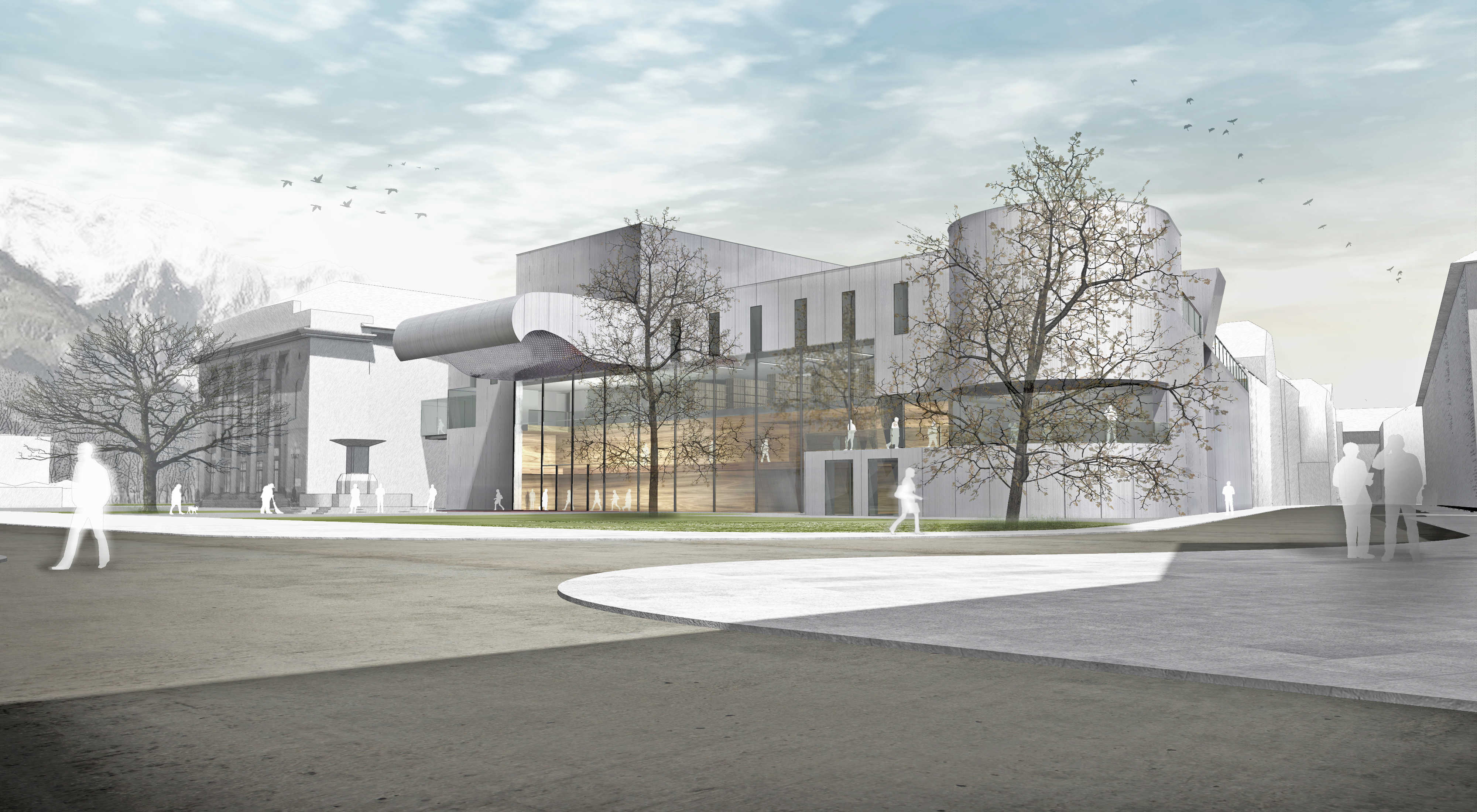 Haus der Musik - Wettbewerb - (Innsbruck) - Architekt: Heinz Tesar