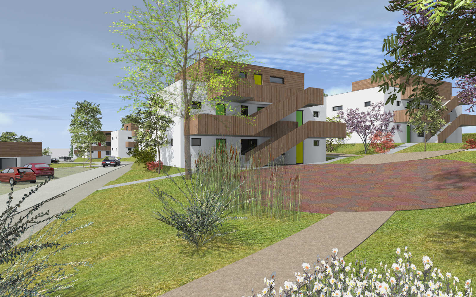 Wohnhausanlage Allerheiligen (OÖ) - Architektur: Katharina Müller / Europroject ZT