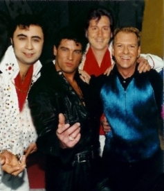 Elvis Imitator Tommy King bei Kurt Aeschbacher in der Sendung Casa Nostra