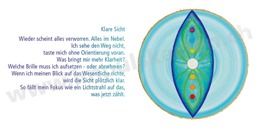 Kerstin Heine, Impulstexte, Gerhard S. Schürch, Malerei, Mandala