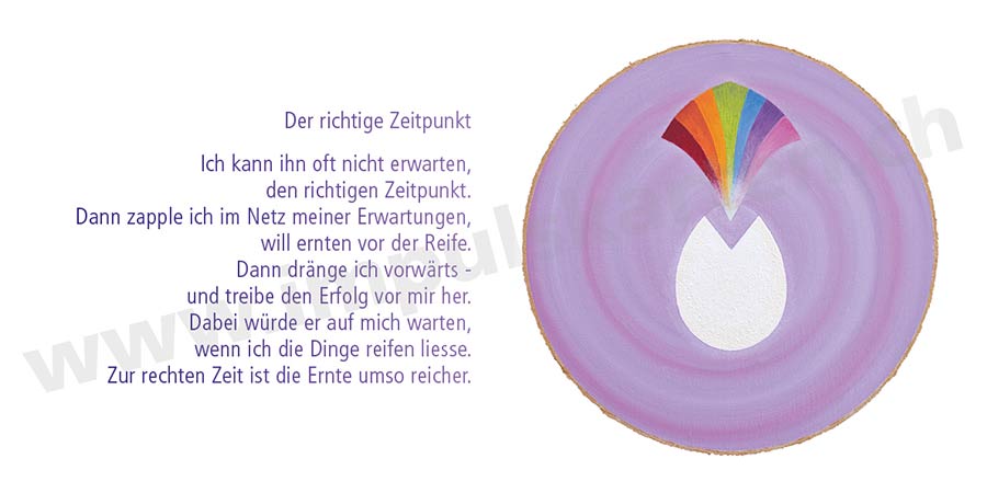 Kerstin Heine, Impulstexte, Gerhard S. Schürch, Malerei, Mandala