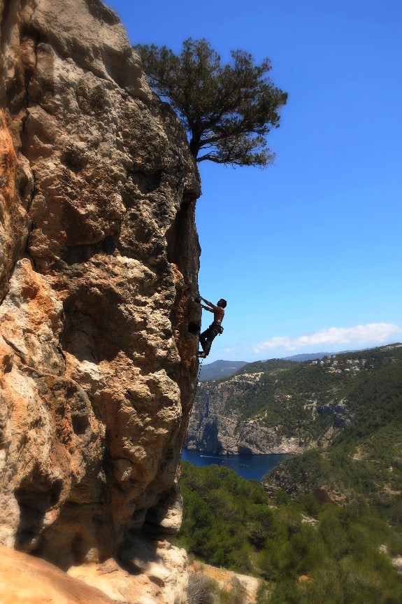 rock climbing Klettern Ibiza sailing Segeln