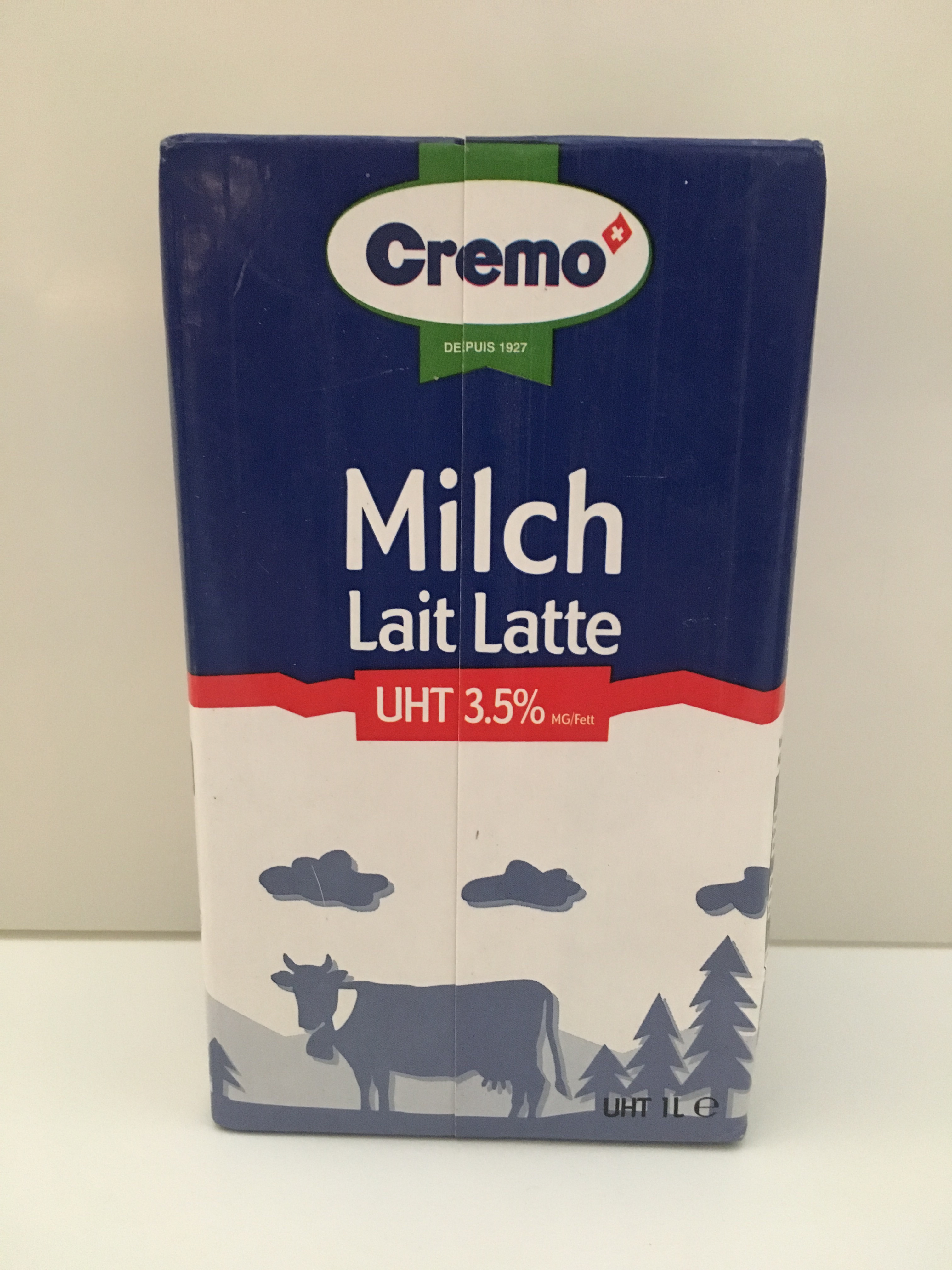 Milch: Vollmilch UHT 3,5% Fett ltr