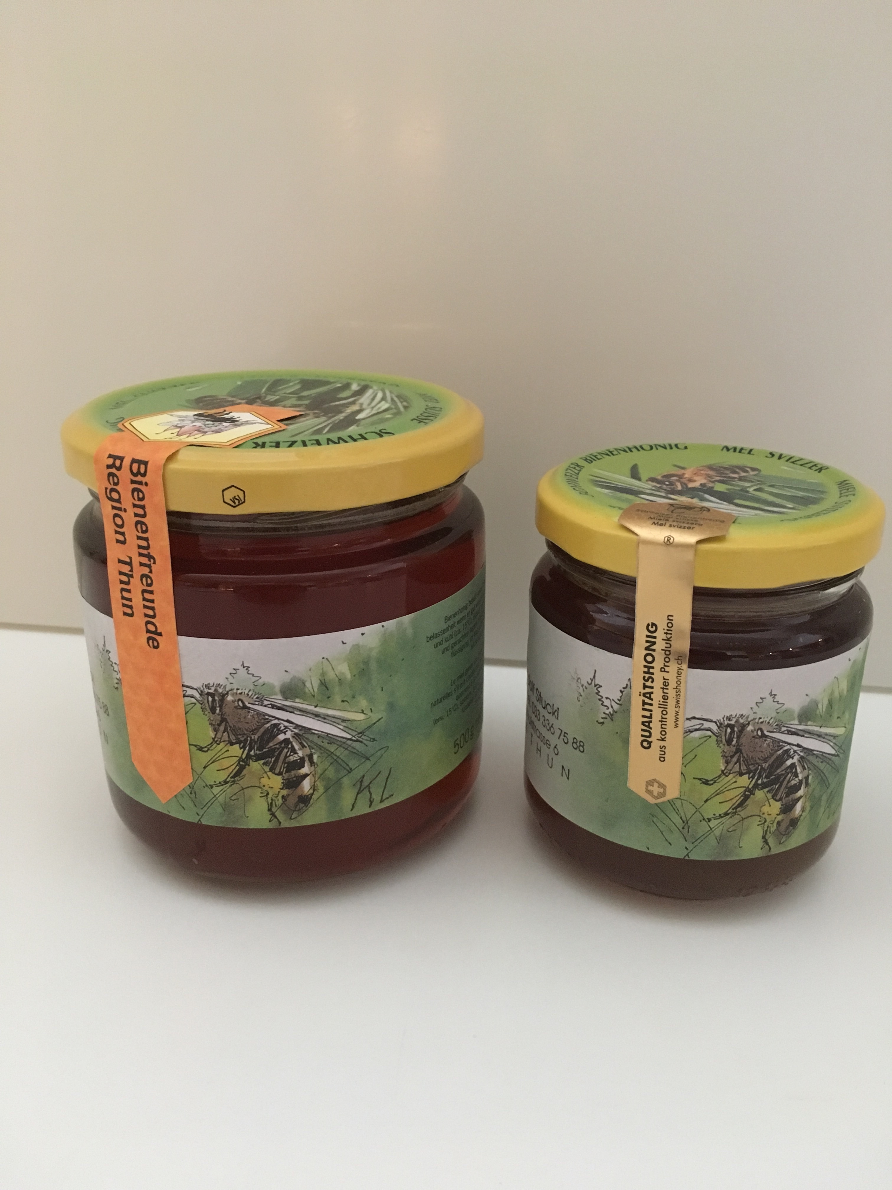 Honig: Waldhonig aus der Region Thun 500 gr