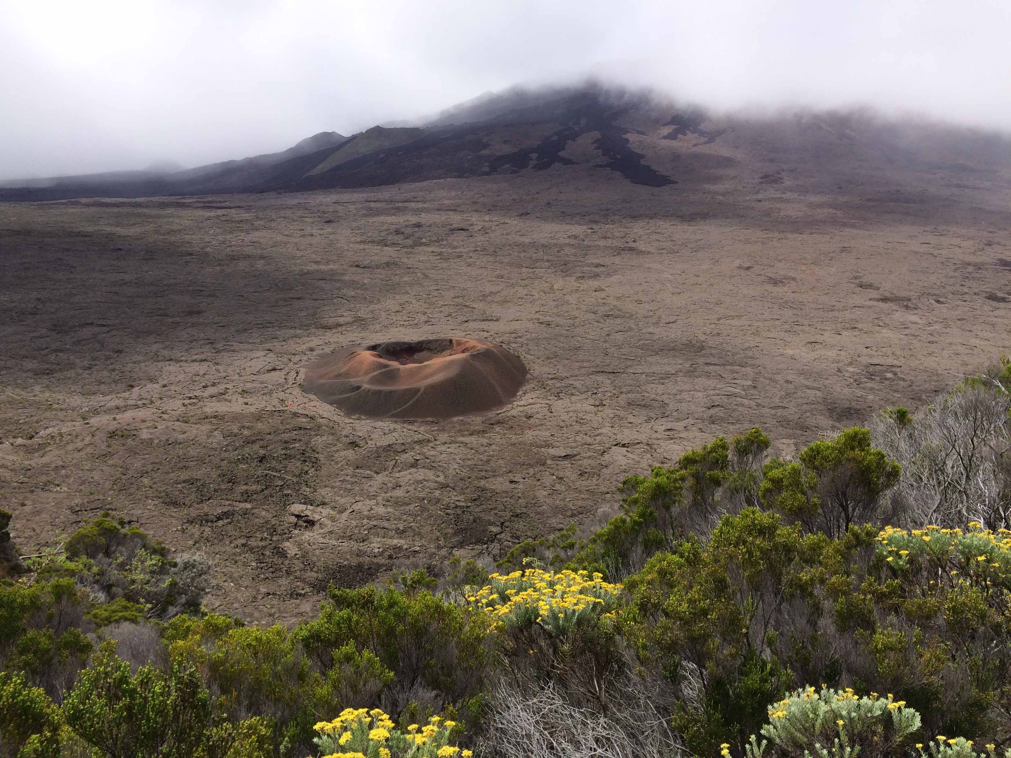 Der Vulkan "Piton de la Fournaise" - 25. März 2016