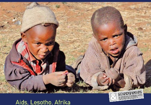 Kinder im Königreich Lesotho, Afrika, kaum Hoffnung auf ein Leben ohne Elend, Soziale Medizin