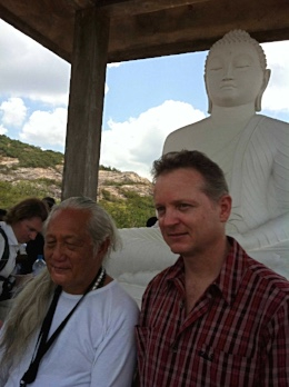 Gr.Meister Dr. Jes T.Y. Lim übertrug in Sri Lanka 2014 das taoistische Handwerk u. Wissen, 