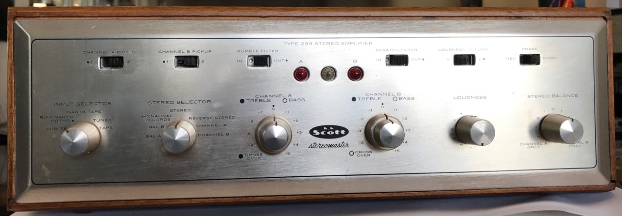 Amplifier Scott Type 299  110V (Stereo Röhrenverstärker 110V)