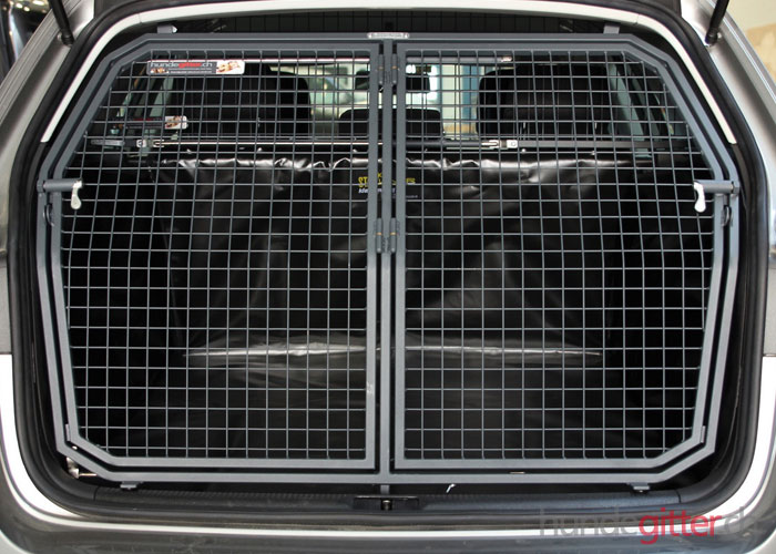 Maßangefertigte Heckgitter für Hunde - Großraumauto - Transporter - zwei  Türen - Scharniere in der Mitte