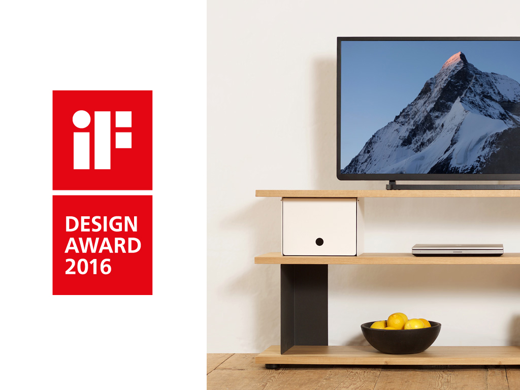 IF Design Award for the shelving system Celerina